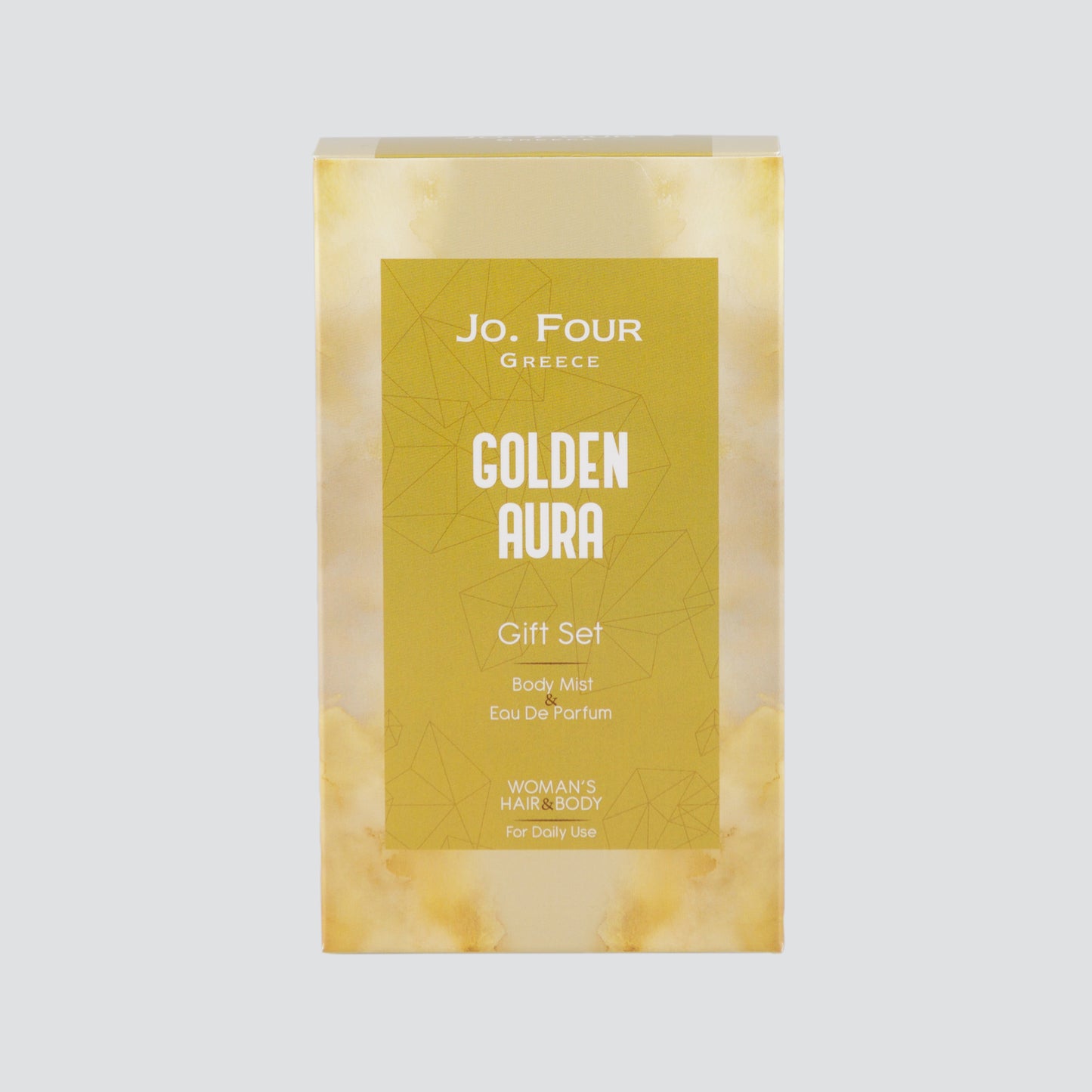 Jo.Four - Essential Gift Set Golden Aura - Eau de Parfum 50ml & Body Mist 150ml