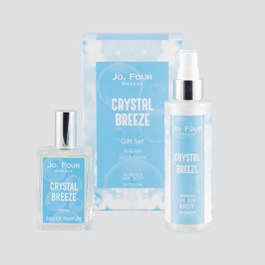 Jo.Four - Essential Gift Set Crystal Breeze - Eau de Parfum 50ml & Body Mist 150ml