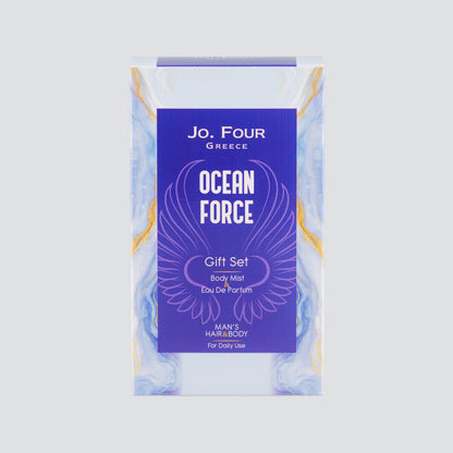 Jo.Four - Essential Gift Set Ocean Force - Eau de Parfum 50ml & Body Mist 150ml